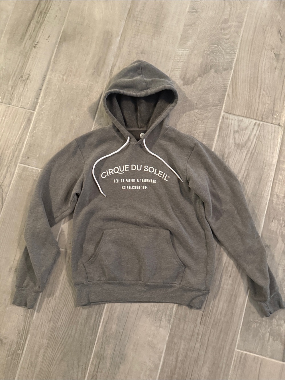 Cirque du Soleil Women's Gray Pullover Hoodie